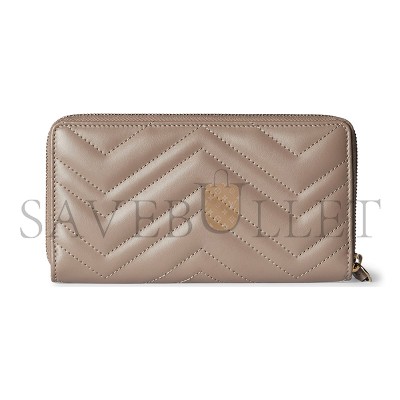 GUCCI GG MARMONT ZIP AROUND WALLET 443123 (19*10.5*2cm)